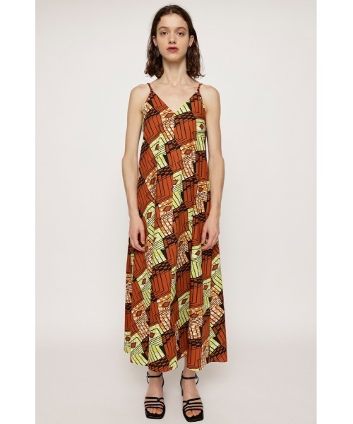 「SLY」 キャミソールワンピース FREE ブラウン レディース_画像6