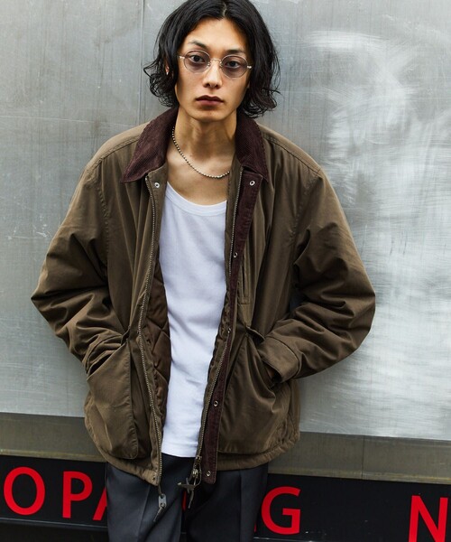 FREAK'S STORE（フリークスストア） コーチジャケット MEDIUM ブラウン