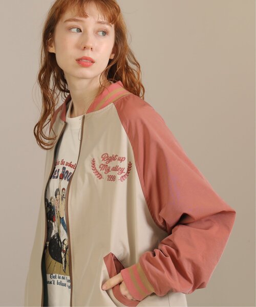 「DOUBLE NAME」 ブルゾン FREE ピンク レディース_画像5