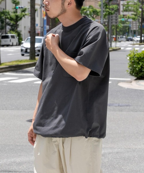 「EKAL」 半袖Tシャツ LARGE ブラウン系その他 メンズ_画像5
