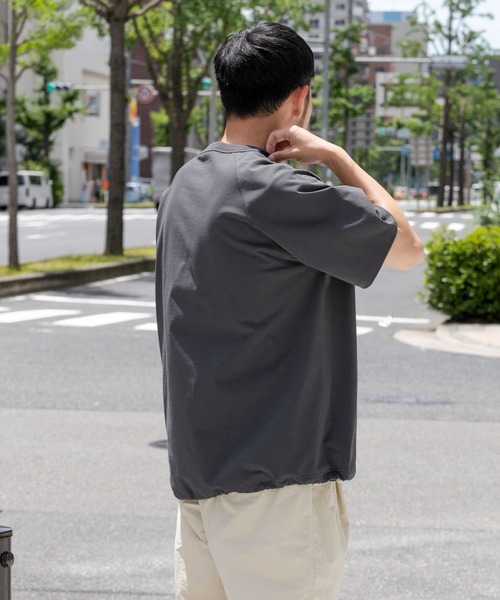 「EKAL」 半袖Tシャツ LARGE ブラウン系その他 メンズ_画像7