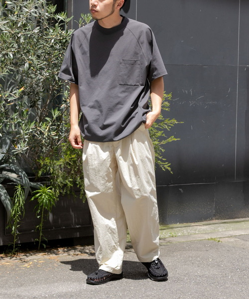 「EKAL」 半袖Tシャツ LARGE ブラウン系その他 メンズ_画像8