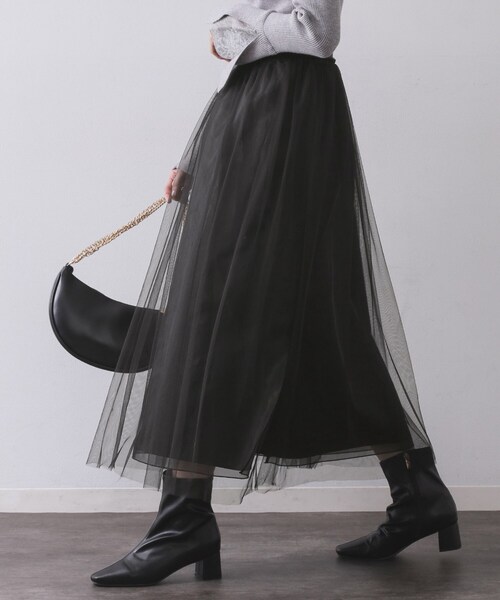 【新品タグ付✨】シートーキョー オードリーチュール スカート 36 定価7.7万 42134 Skirt 