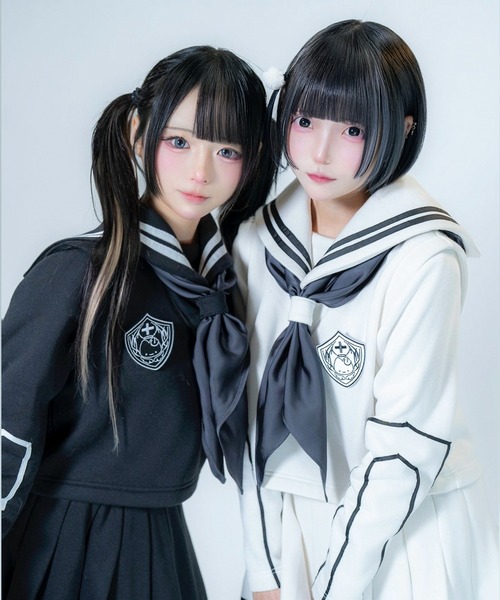 roku 完売 セーラートップス ブラック 6（ロク）の「＜6(ROKU)＞COTTON SAILOR COLLAR BLOUSE/ブラウス