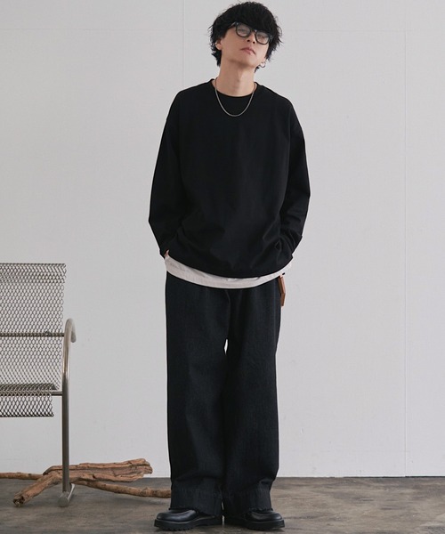 「WYM LIDNM」 セットアップ M ブラック メンズ_画像2