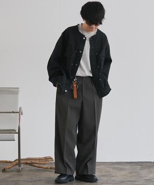 「WYM LIDNM」 セットアップ M ブラック メンズ_画像9