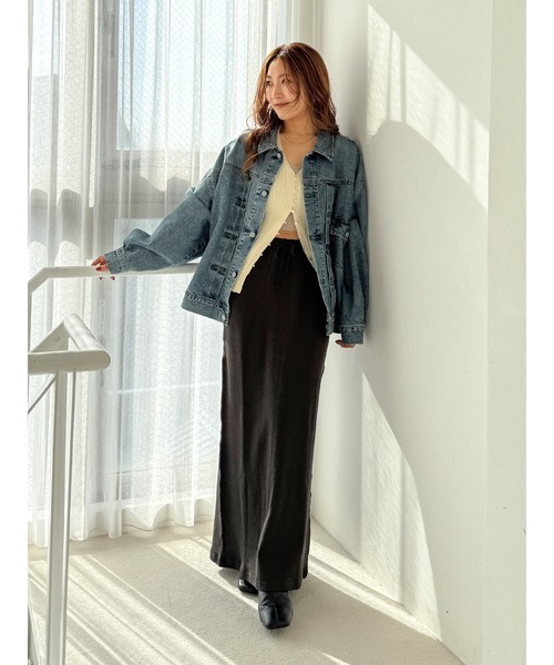 Ungrid（アングリッド） デニムジャケット gジャン ルーズシルエット