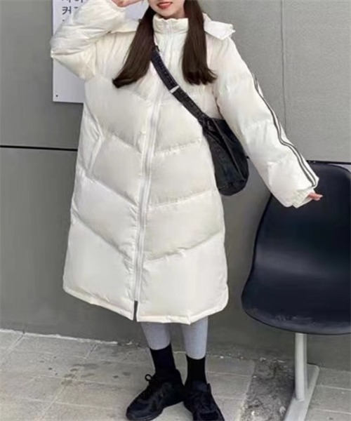 「FREE STYLISTS」 ダウンコート S ブラック レディース_画像6