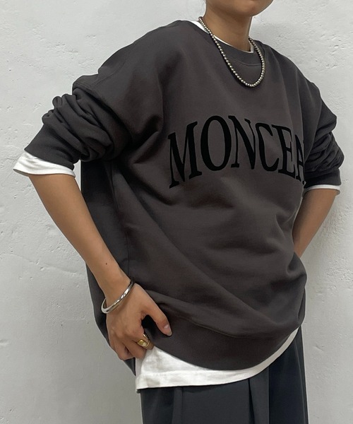 「LOUNGEDRESS」 スウェットカットソー FREE カーキ レディース_画像9