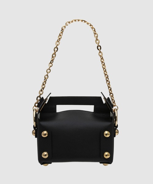 ハンドバッグ LEATHER CAKE BAGの画像