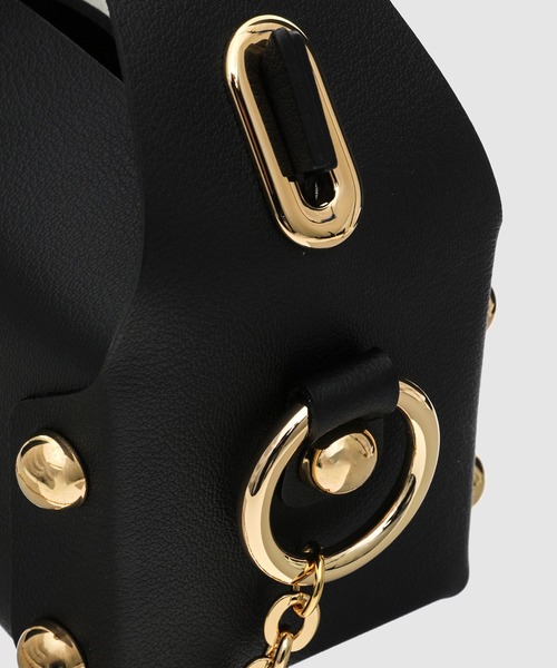 ハンドバッグ LEATHER CAKE BAGの画像
