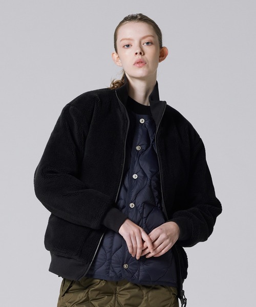 「TAION」 ダウンジャケット M ブラック×ブラック メンズ_画像9