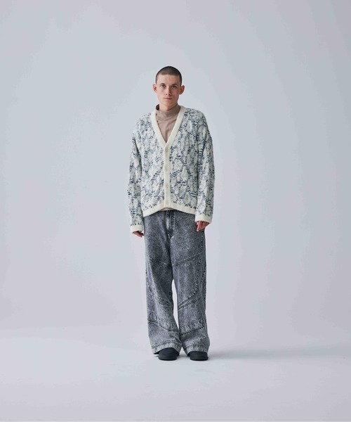 「Iroquois」 カーディガン 2 ベージュ メンズ_画像5