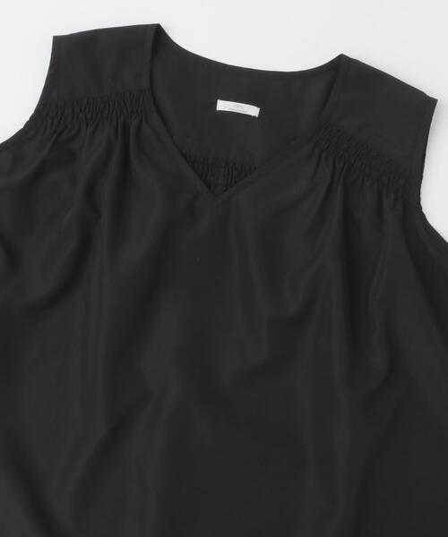 「ITEMS URBANRESEARCH」 ノースリーブワンピース FREE ブラック レディース_画像7