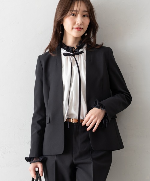 MAISONCOMFY セレモニースーツ セットアップ 入学式 卒業式 「洗える