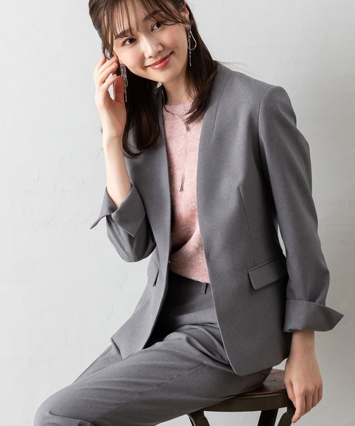 MAISONCOMFY セレモニースーツ セットアップ 入学式 卒業式 「洗える