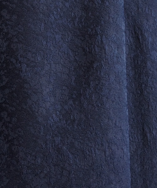 「AIMER」 7分袖ワンピース MEDIUM ネイビー レディース_画像4