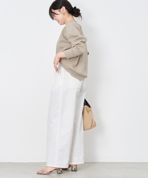 「MICA&DEAL」 チノパンツ 38 キャメル レディース_画像8