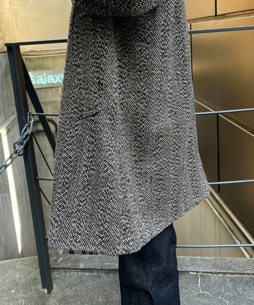「CIAOPANIC」 トレンチコート LARGE ブラウン メンズ_画像5