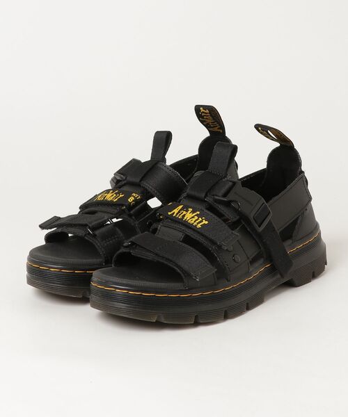 Dr.Martens（ドクターマーチン） フラットサンダル - ブラック