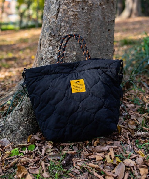 「KiU」 2WAYバッグ FREE ブラック レディース_画像7