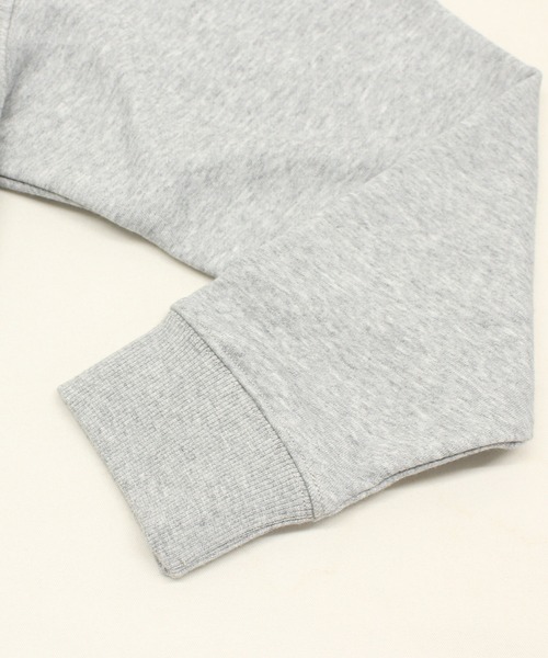 「RNA-N」 スウェットカットソー MEDIUM 杢グレー レディース_画像8