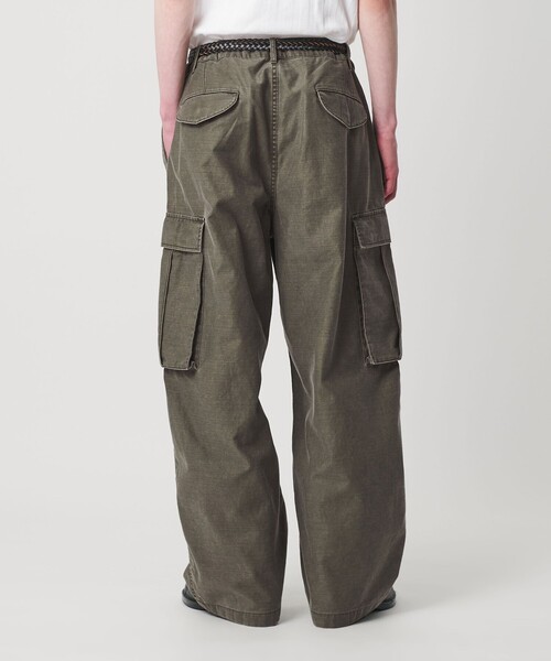 BEAUTY＆YOUTH UNITED ARROWS ワイドパンツ カーゴパンツ ピグメント