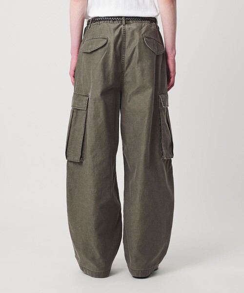 BEAUTY＆YOUTH UNITED ARROWS カーゴパンツ ピグメント バックサテン