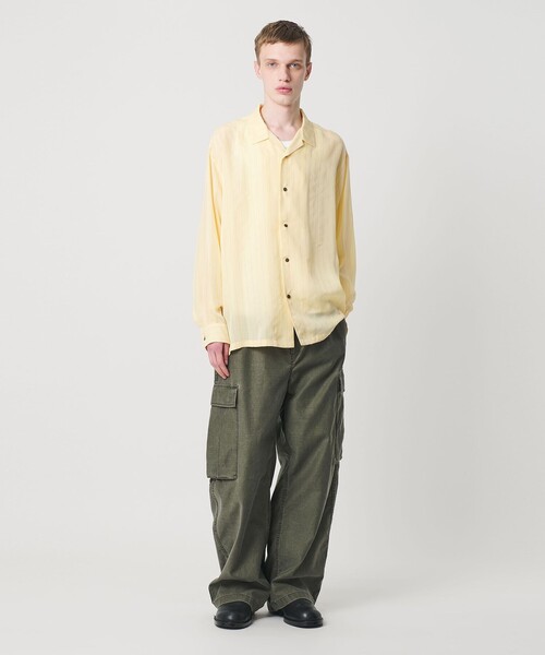 BEAUTY＆YOUTH UNITED ARROWS ワイドパンツ カーゴパンツ ピグメント