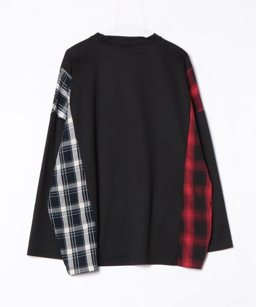 「rovtski」 長袖Tシャツ FREE ブラック系その他3 メンズ_画像2