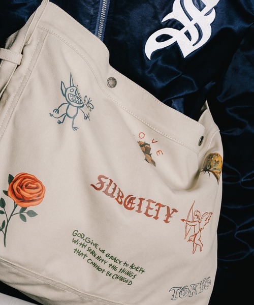 「Subciety」 ショルダーバッグ FREE ブラック メンズ_画像2