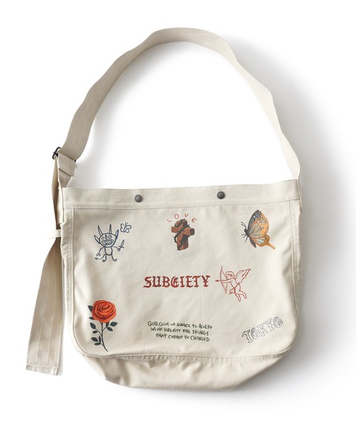 「Subciety」 ショルダーバッグ FREE ブラック メンズ_画像7