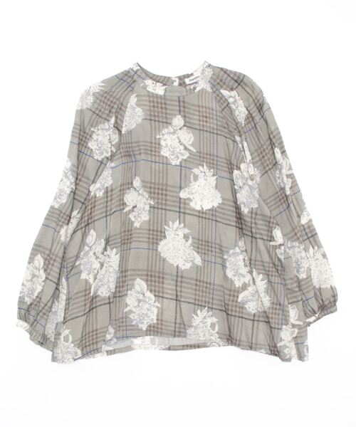 Plantation（プランテーション） 長袖ブラウス M size イエロー 