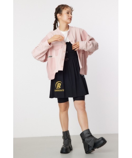 「RODEO CROWNS WIDE BOWL」 ノースリーブチュニック FREE アイボリー レディース_画像5