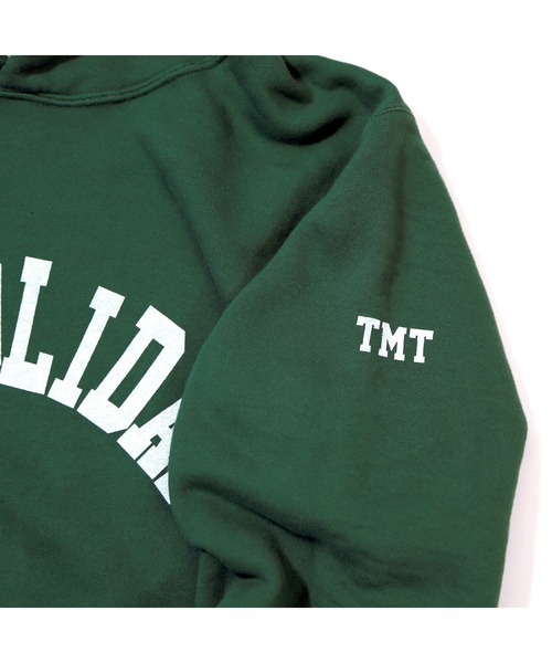 「TMT」 プルオーバーパーカー SMALL グリーン メンズ_画像6