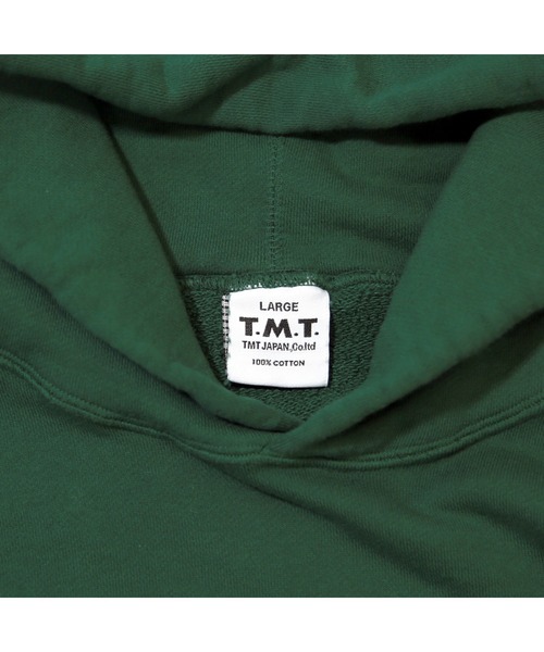 「TMT」 プルオーバーパーカー SMALL グリーン メンズ_画像7