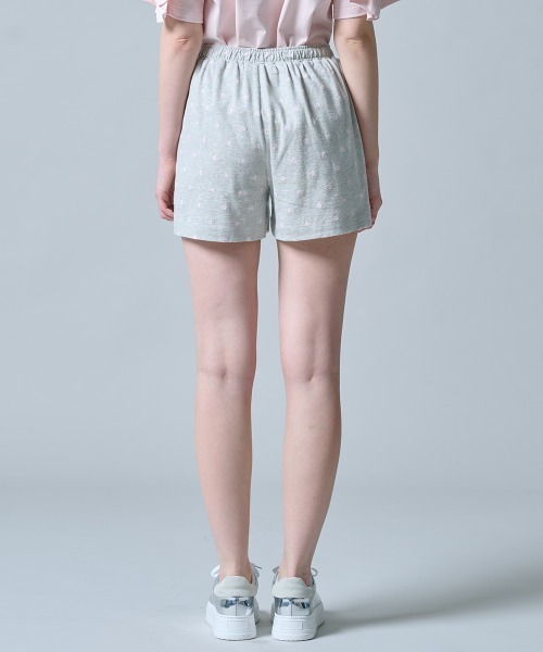 LINKABLE ジャガードショートパンツ【シルバー S】 DOUBLE STANDARD CLOTHING（ダブルスタンダードクロージング） パンツ