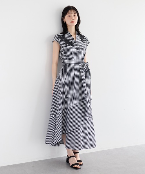 YECCA VECCA（イェッカヴェッカ） ワンピース 夏 フラワーレース