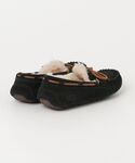 「UGG」 モカシンシューズ 6 ブラック レ...の詳細画像1