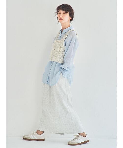 新品 マンシングウェア 速乾シャツ&撥水スカート Ｌ　送料込み バラ売り不可 Samansa Mos2（サマンサモスモス） スカート 「接触冷感/イージーケア