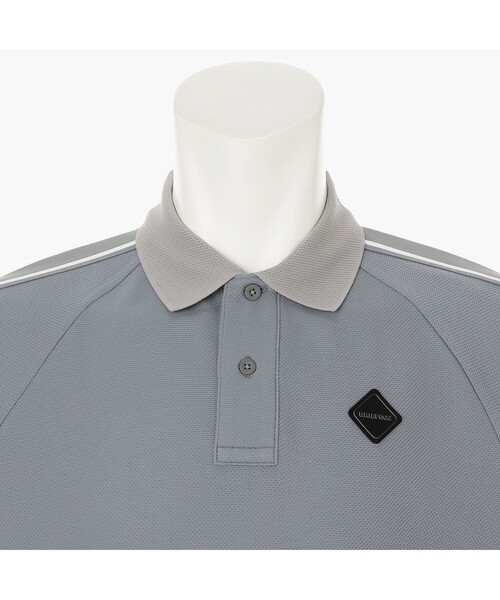 uvカット tシャツ 「BRIEFING GOLF／ブリーフィングゴルフ」 MS LINE POLO RF メンズの画像