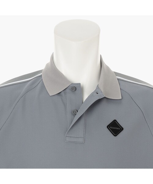 uvカット tシャツ 「BRIEFING GOLF／ブリーフィングゴルフ」 MS LINE POLO RF メンズの画像