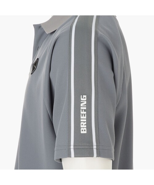 uvカット tシャツ 「BRIEFING GOLF／ブリーフィングゴルフ」 MS LINE POLO RF メンズの画像