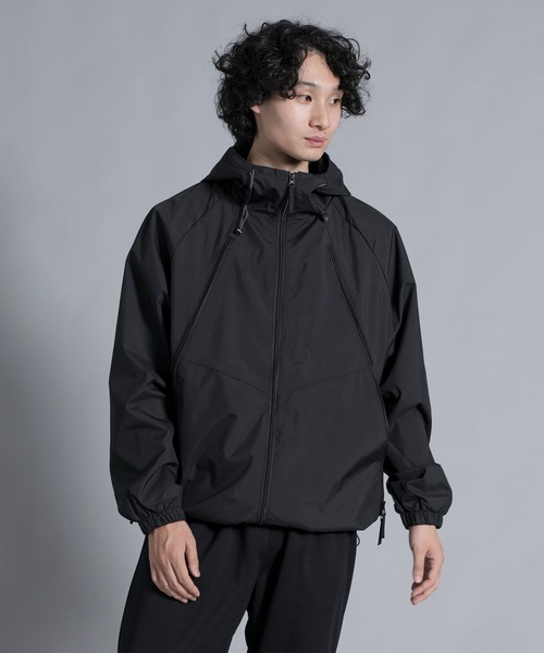 「aimoha」 マウンテンパーカー MEDIUM ブラック メンズ_画像2