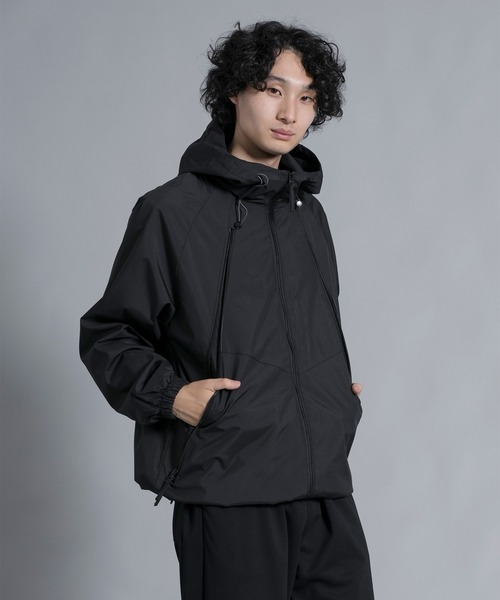 「aimoha」 マウンテンパーカー MEDIUM ブラック メンズ_画像4