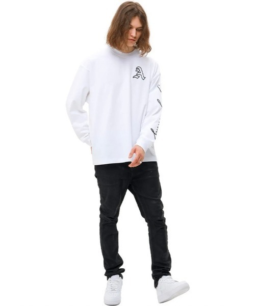 「A FEW GOOD KIDS」 長袖Tシャツ L イエロー メンズ_画像3