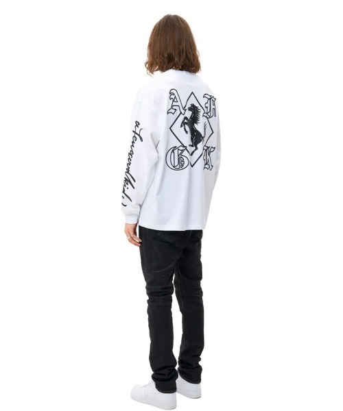 「A FEW GOOD KIDS」 長袖Tシャツ L イエロー メンズ_画像4