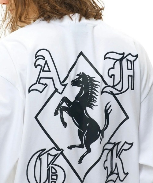 「A FEW GOOD KIDS」 長袖Tシャツ L イエロー メンズ_画像5
