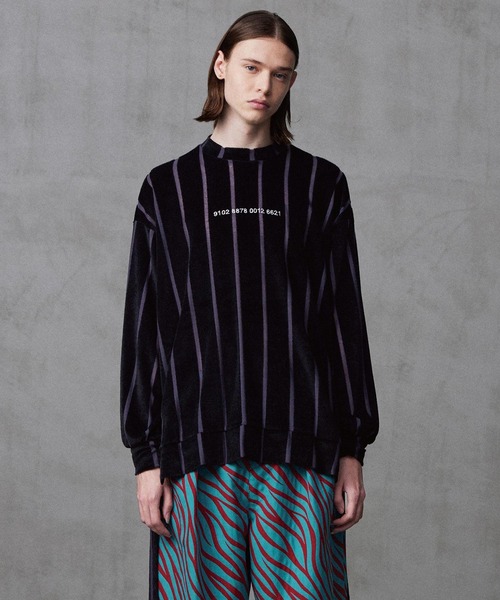 SHAREEF（シャリーフ） 長袖Tシャツ 1 ブラック メンズ : ZOZOTOWN