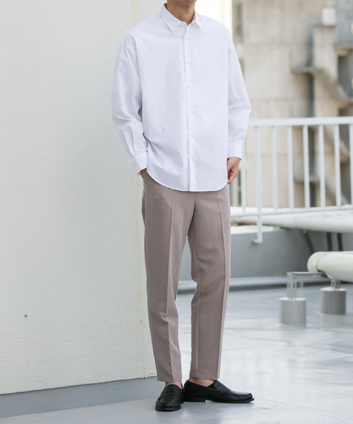 「URBAN RESEARCH ROSSO MEN」 イージーパンツ LARGE チャコールグレー メンズ_画像8